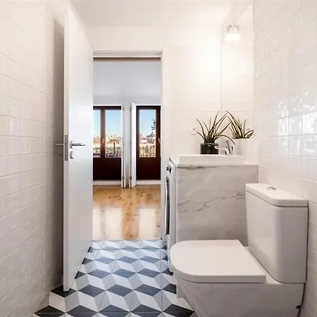 Sol Do - 2 Bed Penthouse Luis Bridge View 아파트 포르투